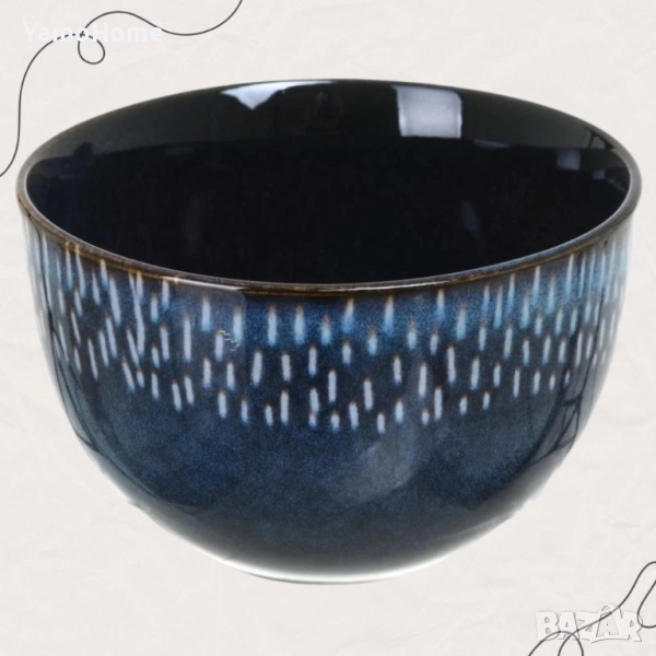 Купа за супа „Нощно сияние“ – 14 см, снимка 1