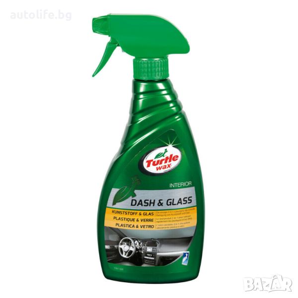 TURTLE WAX Почистващ спрей 2in1 за табло и стъклa, снимка 1