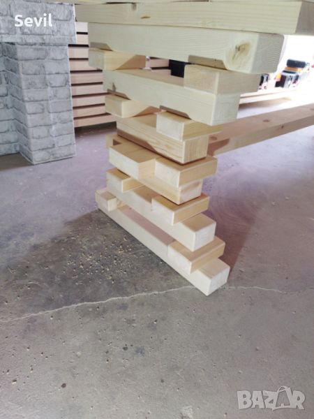 Масивна дървена маса , снимка 1