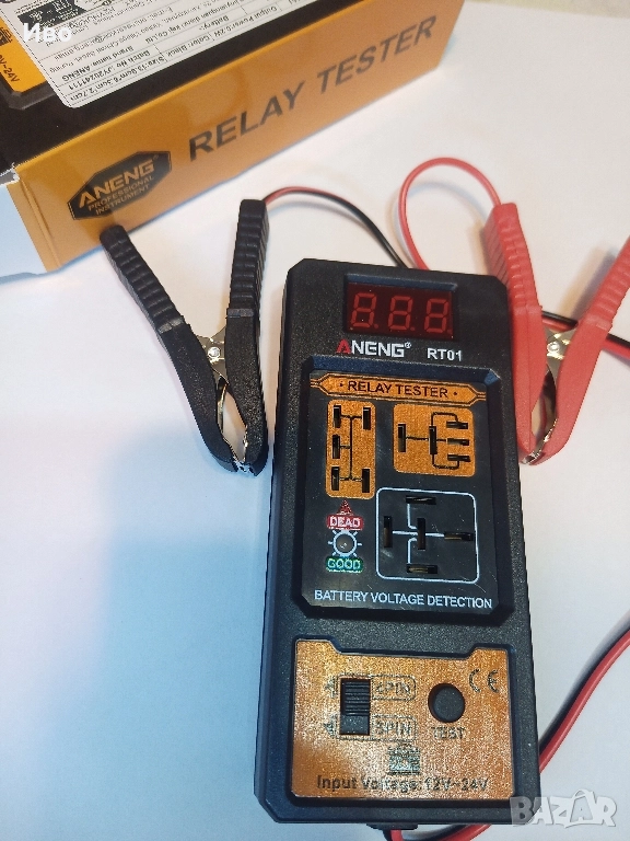 тестер за релета и детектор на напрежение за автомобили и камиони, снимка 1