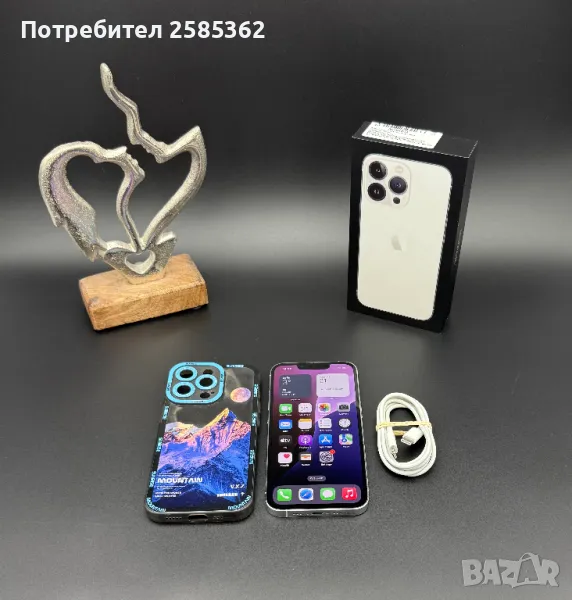 iPhone 13 Pro Silver 128 Gb, снимка 1