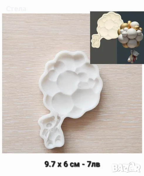 Силиконови молдове , калъпи за пана, фондан, снимка 1