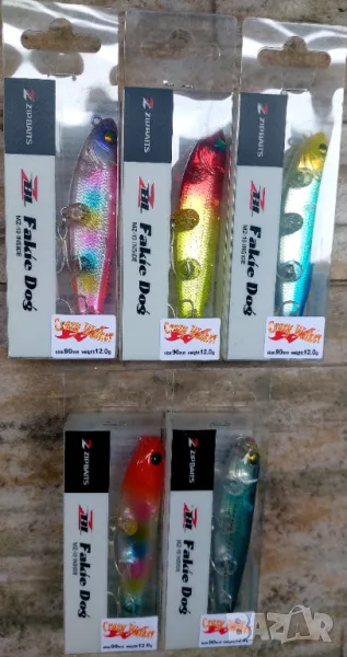 воблер ZIP BAITS ZBL FAKIE DOG CW (CrazyWalker) 9см 12гр Повърхностна, снимка 1