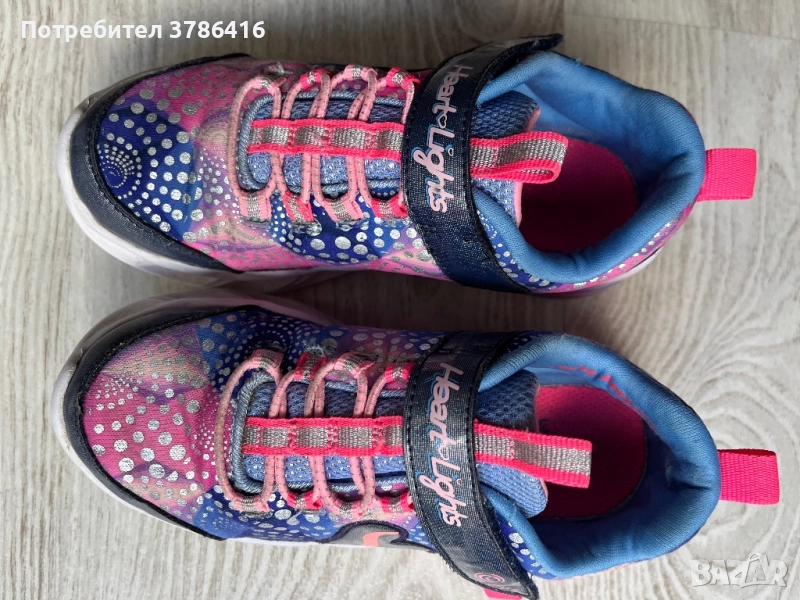 Детски маратонки Skechers heart lights , снимка 1