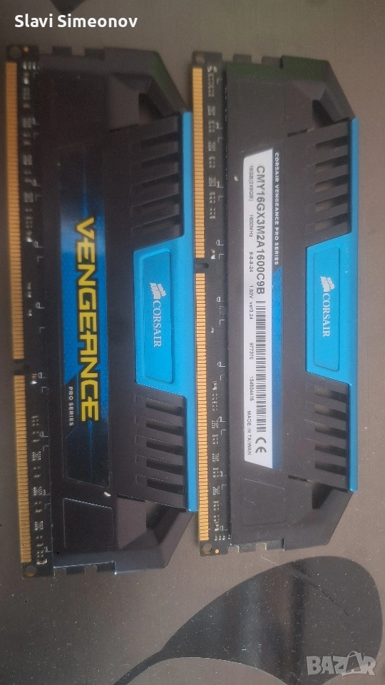 CORSAIR Ram pamet DDR 3 2x8. TOP, снимка 1