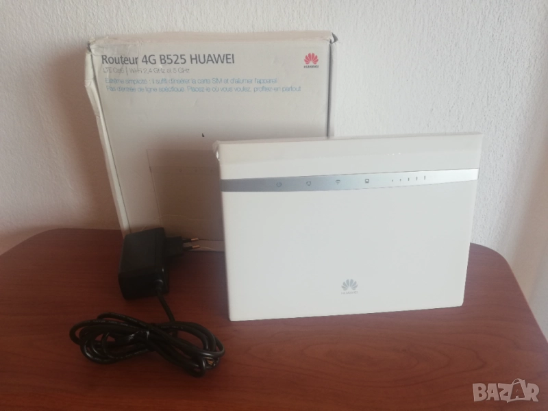 Huawei B525s-65a 4G рутер, работи с всички оператори, снимка 1