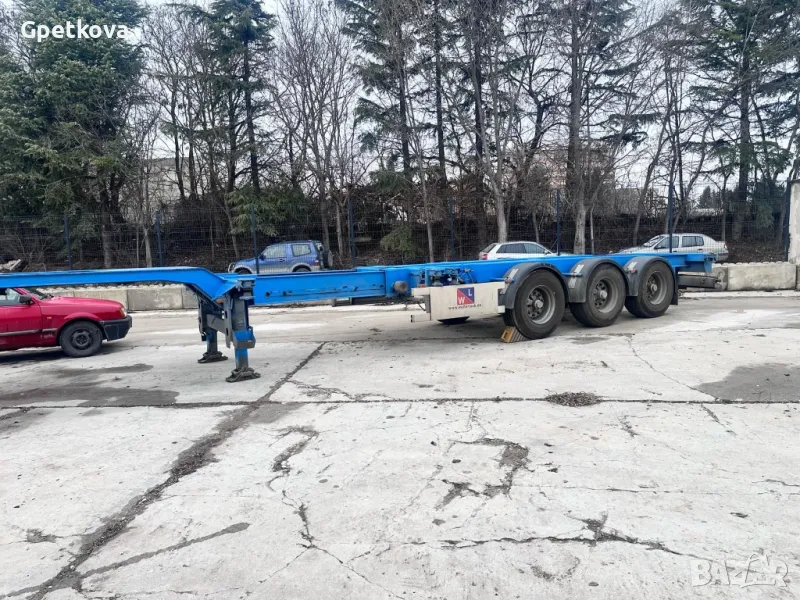 Ремарке за контейнери/контейнеровоз, снимка 1