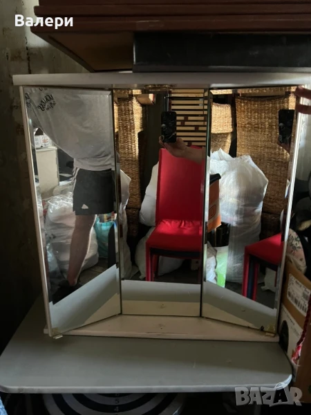 Шкаф за баня Огледало, Контакт , снимка 1