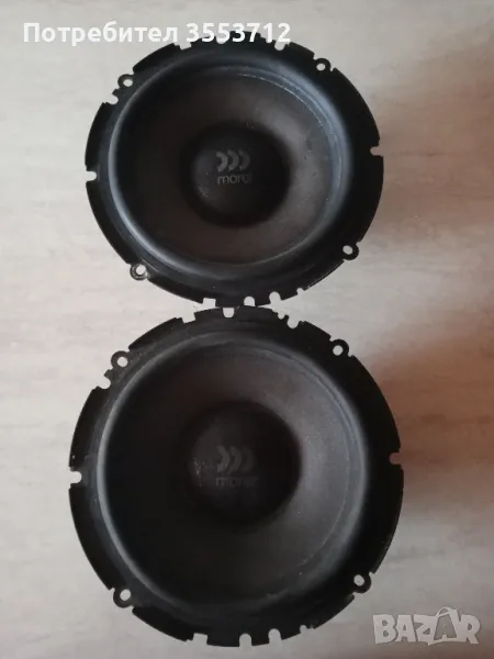 Автомобилни високоговорители 16.5см Morel Dotech MKII  Double magnet, снимка 1