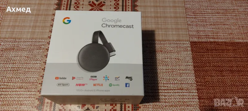 Google Chromecast 3, снимка 1