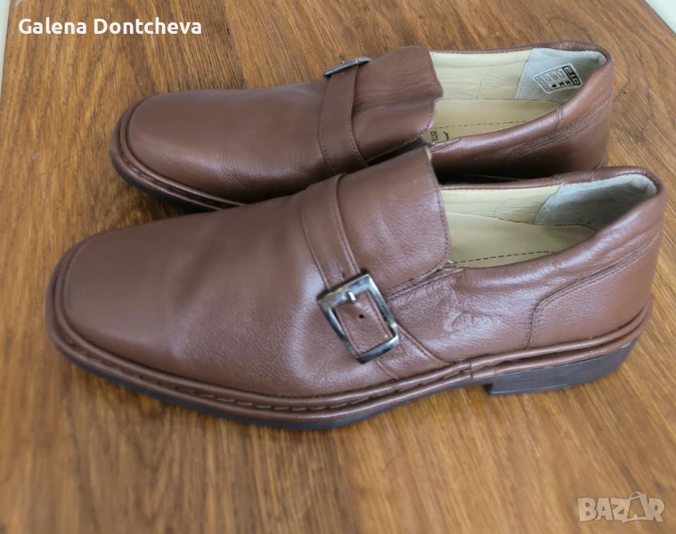Мъжки кожени обувки, снимка 1