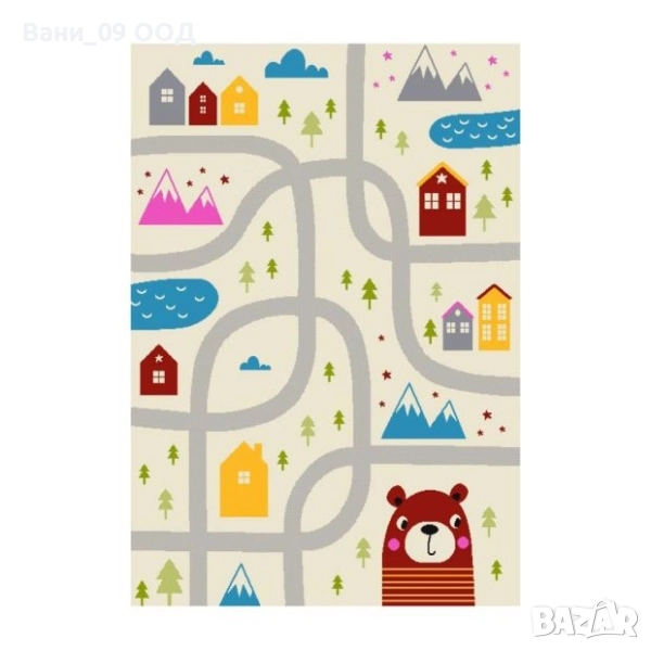 Весел детски килим 120х170см, снимка 1