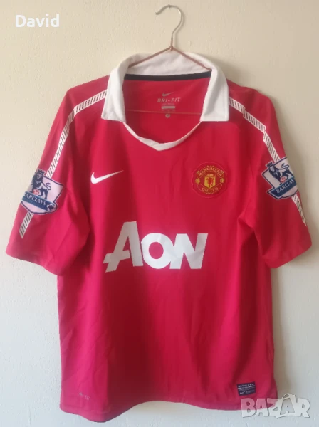 Оригинална фланелка на Манчестър Юнайтед х Дарън Флетчър 10/11, снимка 1