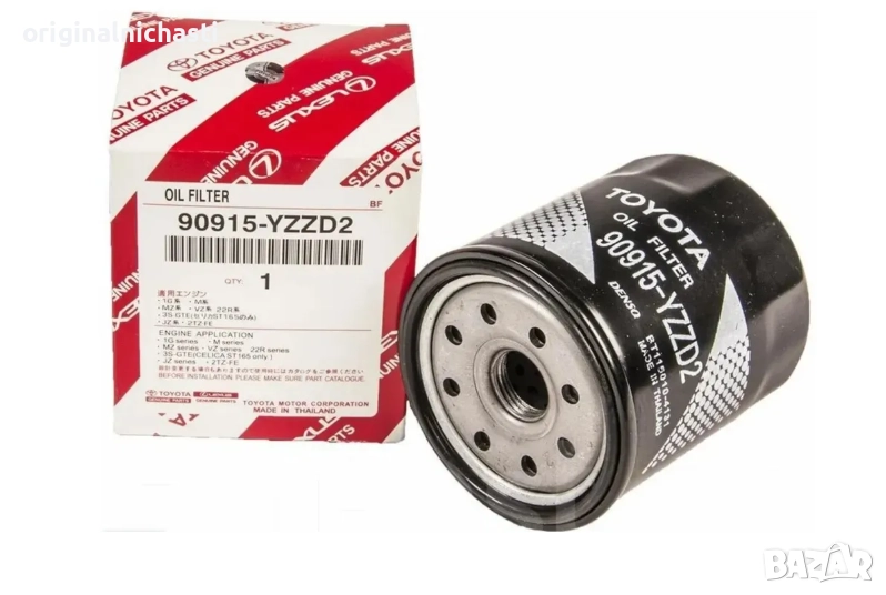 Маслен филтър за ТОЙОТА ЯРИС ХАЙЛУКС ЛАНД КРУИЗЕР TOYOTA YARIS HILUX 90915YZZD2 90915-YZZD2 OEM, снимка 1