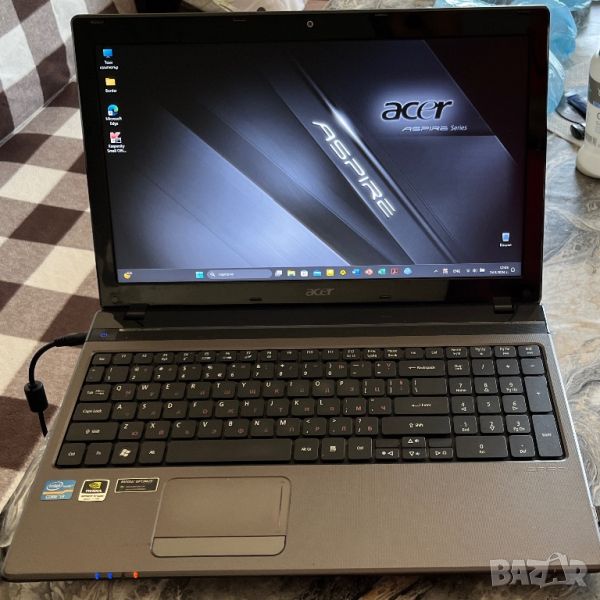 Лаптоп Acer Aspire 5750 - нова батерия и SSD /гаранция - 2 години/., снимка 1
