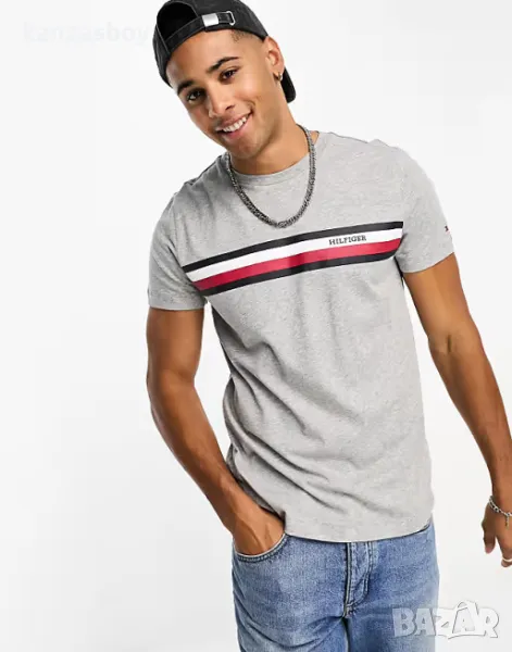 Tommy Hilfiger - страхотна мъжка тениска M, снимка 1