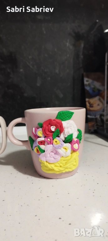 Чаши с полимерна глина, снимка 1