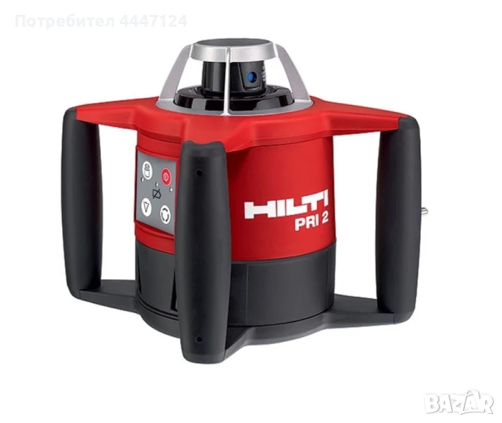 Лазерен нивелир HILTI PRI 2, Под наем, снимка 1