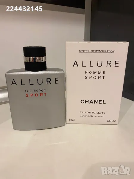 Chanel allur Homme Sport  100ml EDT Tester , снимка 1