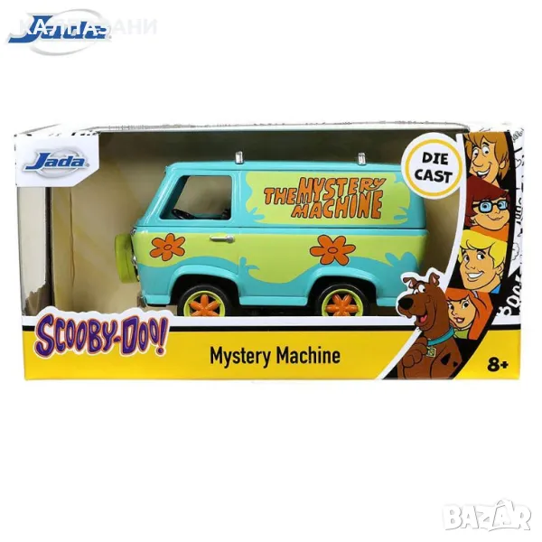 Jada Scooby Doo Мистериозната машина на Скуби Ду 253252011, снимка 1