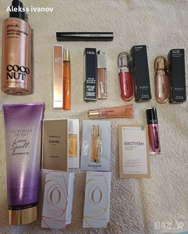 Оригинална козметика на марките Dior ,Kiko Milano,Mugler,Givenchy,Victorias Secret, снимка 1