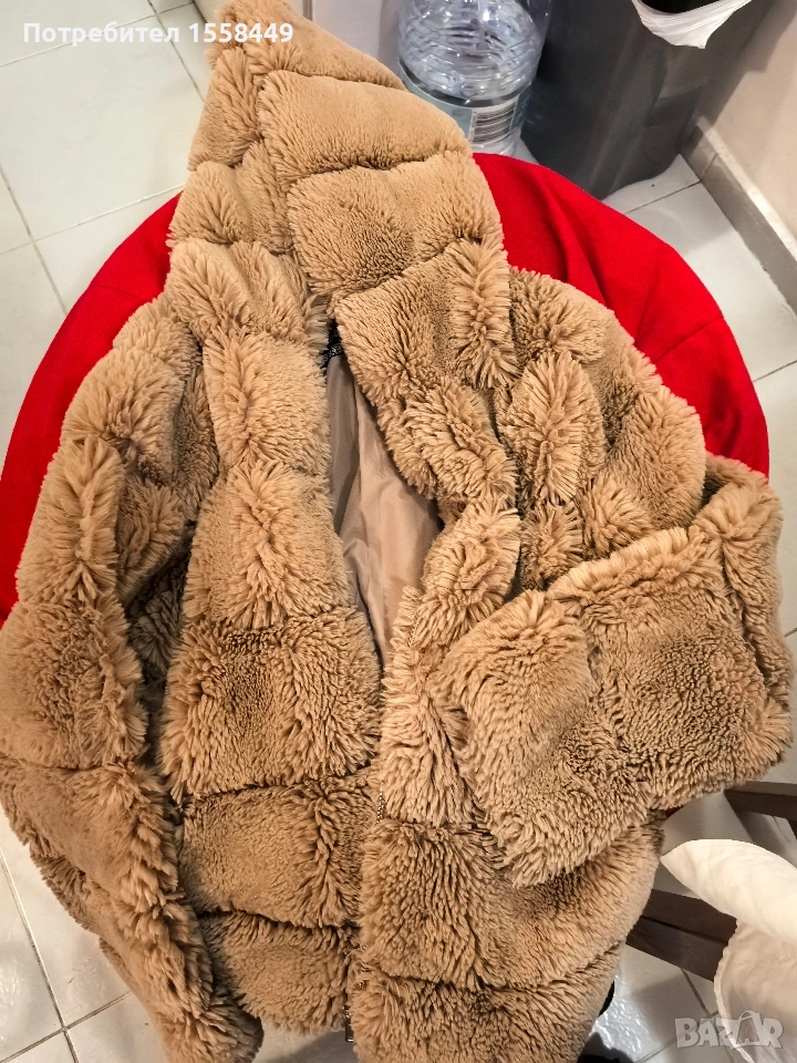 Пухено палто, снимка 1