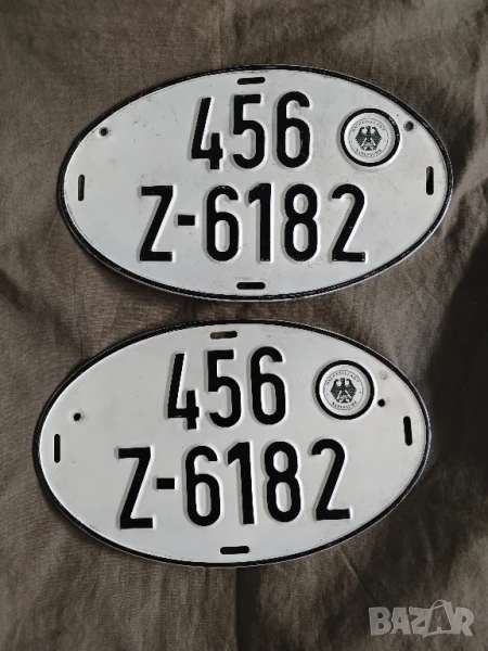 стар Германски регистрационен номер, снимка 1