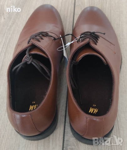 мъжки обувки H&M, размер 42, чисто нови, снимка 4 - Официални обувки - 44938868