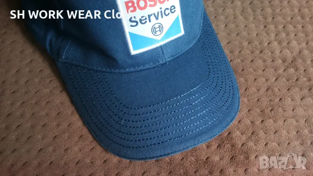 BOSCH Service Work Hat размер One Size работна шапка с козирка W4-31, снимка 3 - Шапки - 48176616