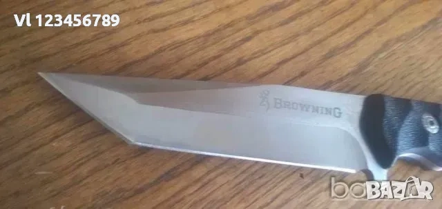 Browning 3 модела на ловен нож с калъф 22-23 см , снимка 6 - Ножове - 53936764