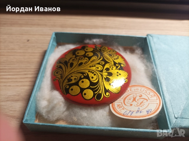 Старинна руска брошка , снимка 3 - Други - 52981632