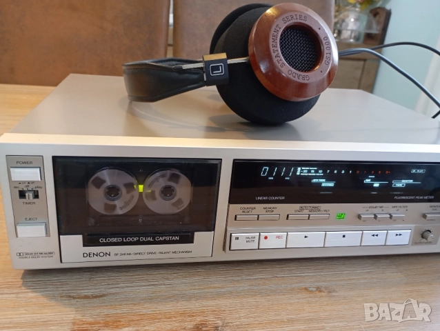 Дек Denon DR-M44HX 3 Head с двойно лентоводене denon drm 44hx