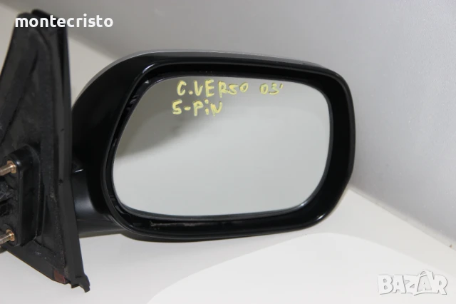 Дясно огледало Toyota Corolla Verso (2001-2004г.) 5 пина / електрическо, снимка 2 - Части - 50745273