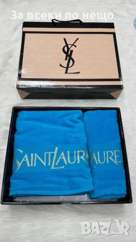 Yves Saint Laurent Луксозни Хавлии - 2бр. в кутия - Налични Различни Цветове Код E700