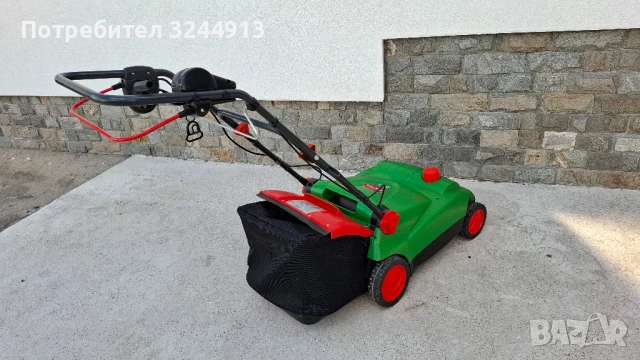 Мощен немски електрически аератор вертиколатор BRILL 36VE, снимка 5 - Градинска техника - 51076296