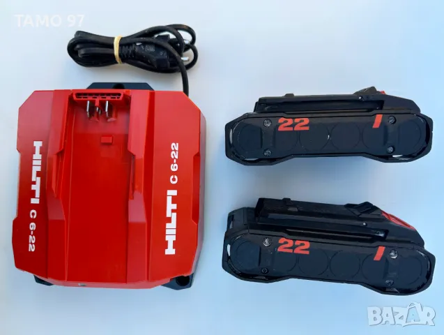 Hilti SD 5000-22 Nuron - Безчетков винтоверт с магазин 2x22V 4.0Ah, снимка 7 - Винтоверти - 48396541