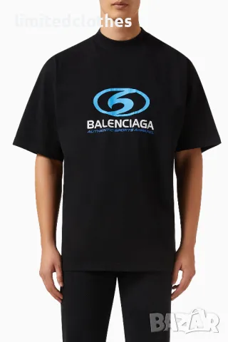 BALENCIAGA Surfer Sports Apparel Logo Print Oversized Мъжка / Дамска Тениска size XS (S / M), снимка 1 - Тениски - 47384529