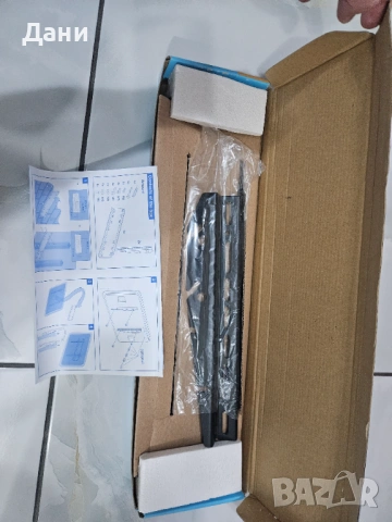 Продавам чисто НОВА стойка за стена за телевизор до 32 инча, снимка 6 - Стойки, 3D очила, аксесоари - 53079602