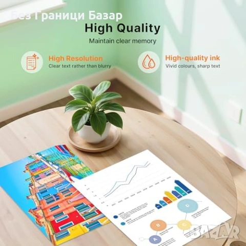 Нови 302XL мастило за HP Envy OfficeJet DeskJet Черна + Цветна 2 броя, снимка 4 - Други - 53566499