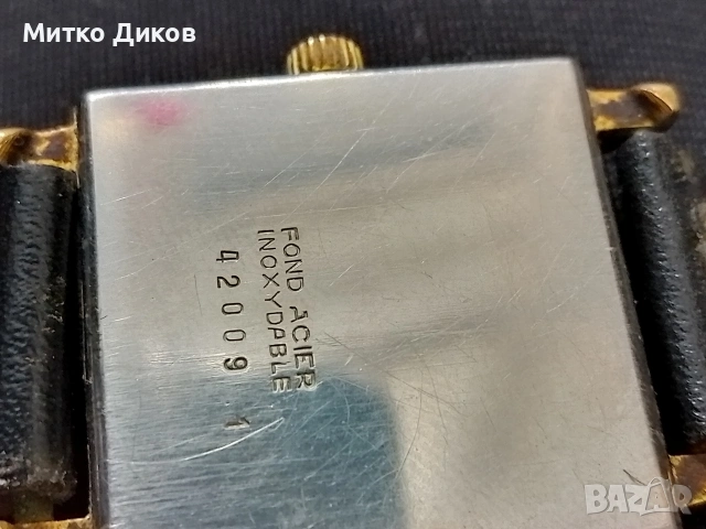 г.Creation 17 jewels incabloc plaque G10 fond asier inoxydable Марков швейц.часовник с датник работи, снимка 5 - Мъжки - 53961638