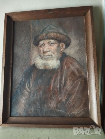 Стара майсторска картина-портрет