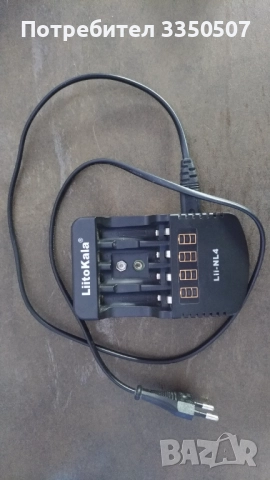 Зарядно за батерии Liitokala 1.2V, 1.5V, 9V, снимка 2 - Друга електроника - 52156145