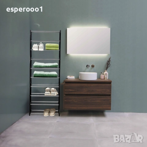 Метален органайзер за обувки - 10 нива = 30 чифта, снимка 5 - Етажерки - 53774330