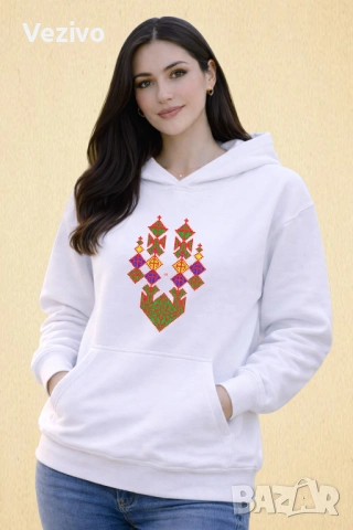 Дървото на живота - Растящи ромбове, снимка 2 - Суичъри - 54078117