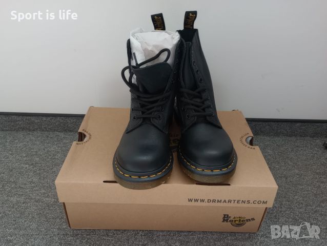 Dr. Martens Боти 1460 Pascal Virginia Leather, 37 EU, снимка 2 - Дамски боти - 46201121