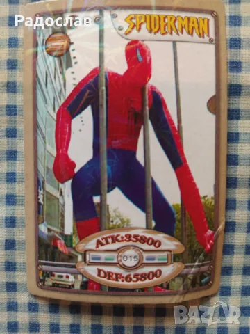 карти  Спайдър-Мен Spider-Man, снимка 5 - Колекции - 49849881