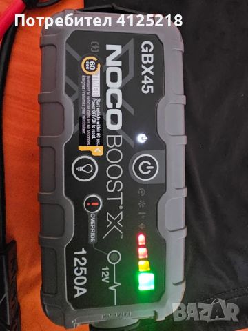 Jump Starter Noco 1250A, снимка 1 - Аксесоари и консумативи - 46139351