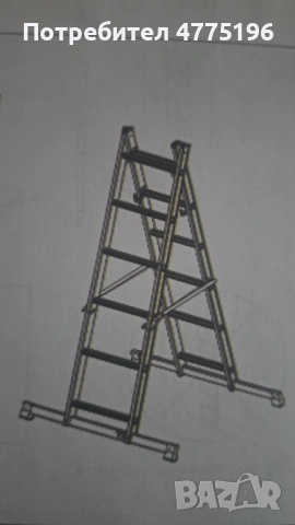 Мултифункционално алуминиево скеле, снимка 5 - Други ремонти - 53947254