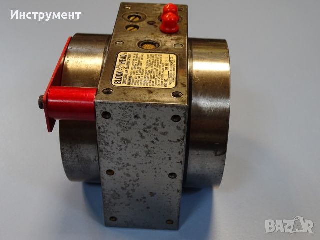 Пневматичен шпиндел Blok Head 4B Universal Air Bering Spindle, снимка 5 - Резервни части за машини - 45619756