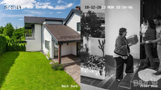 ANNKE Custos 3MP WiFi Външна Охранителна Камера с Възможност За Слънчево захранване, снимка 4 - HD камери - 50192989